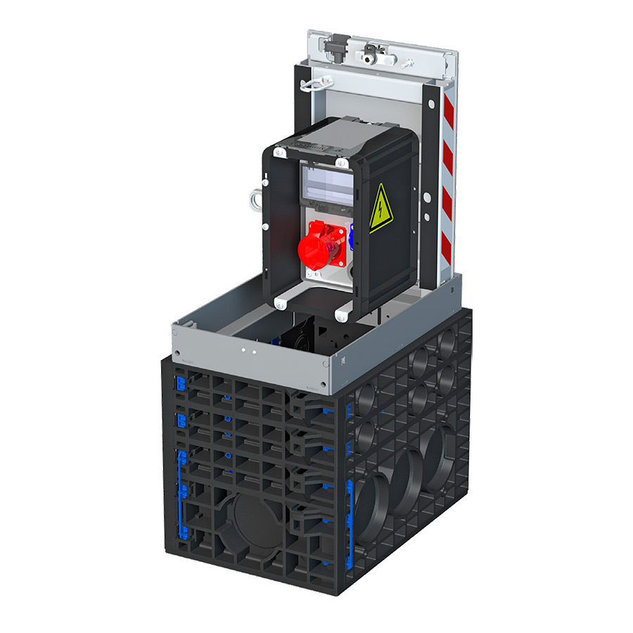 Système de distribution électrique  souterrain EK410 Connect