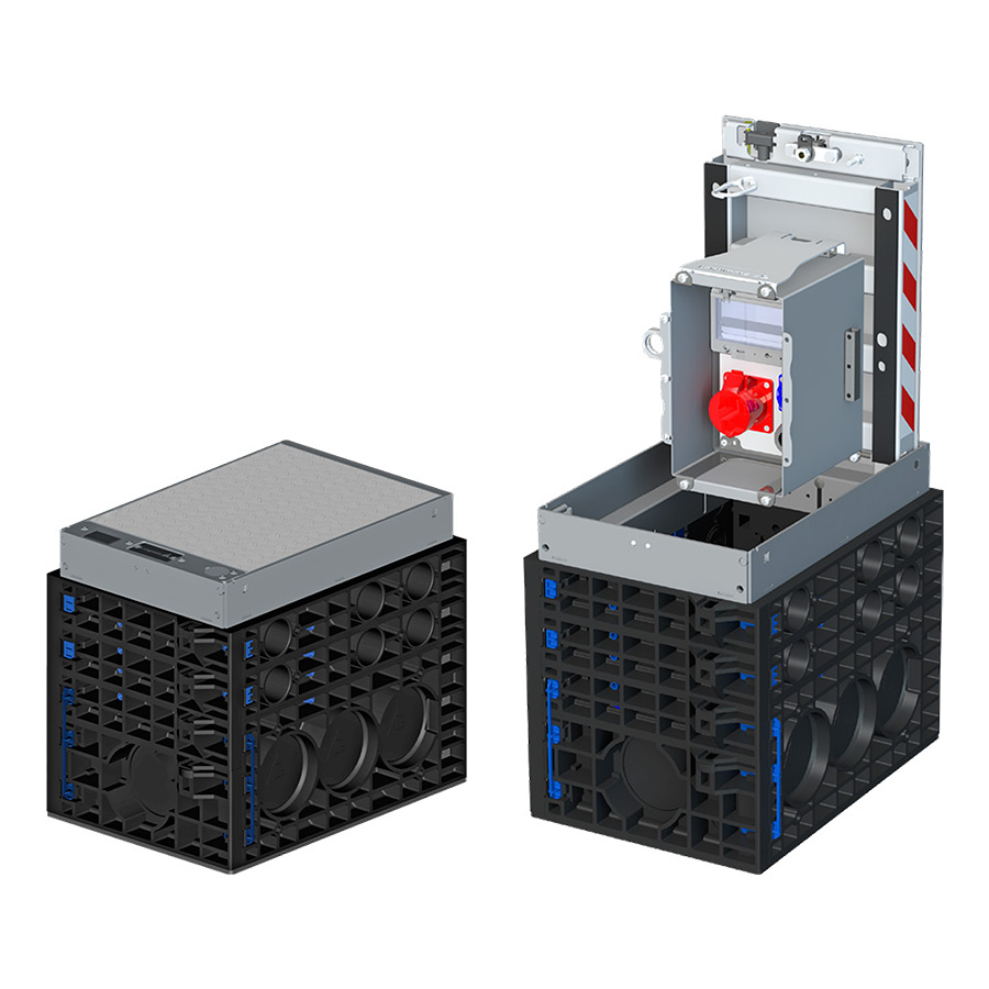 Système de distribution électrique  souterrain EK410 Connect